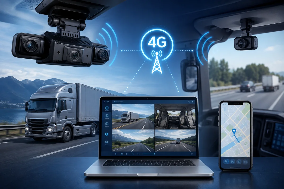 Araç İçi Kameralarda 4G Uzaktan İzleme Özelliğinin Önemi