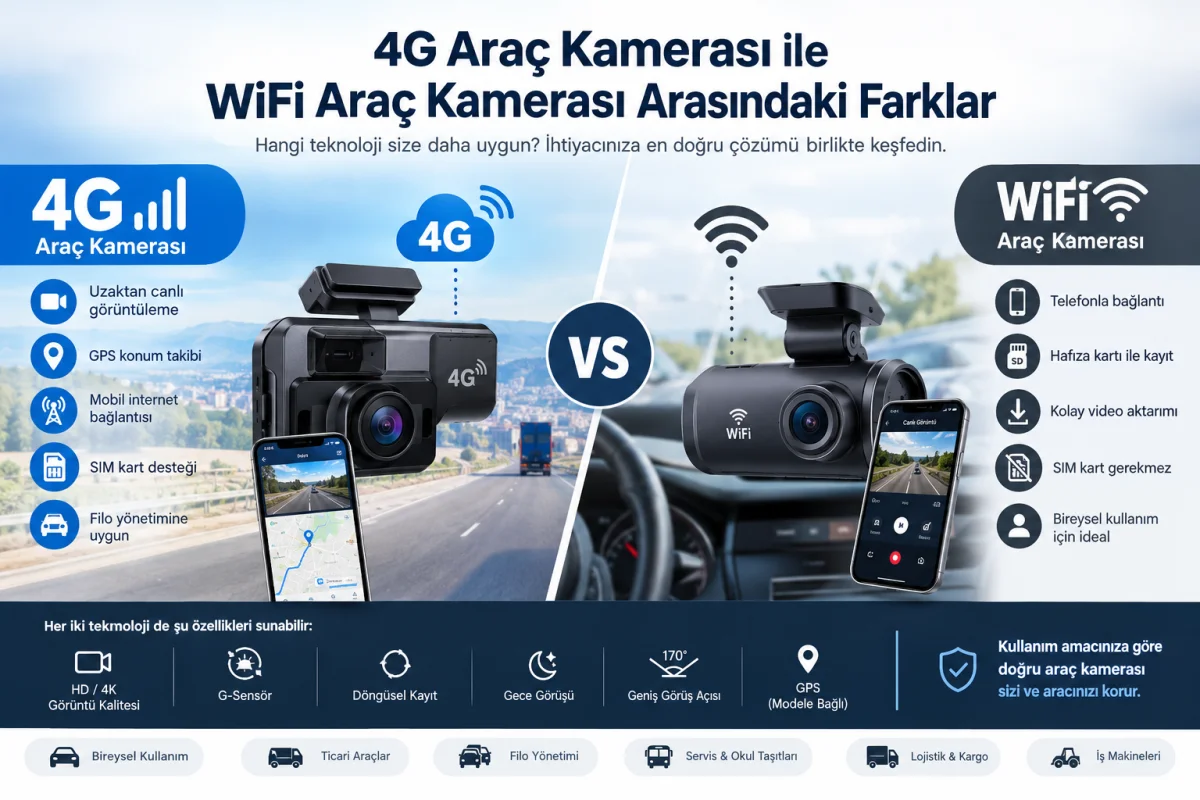 Araç Kamerası Ses Kaydı Yasal mı? Araç İçi Kamera Ses Kaydı ve KVKK Rehberi