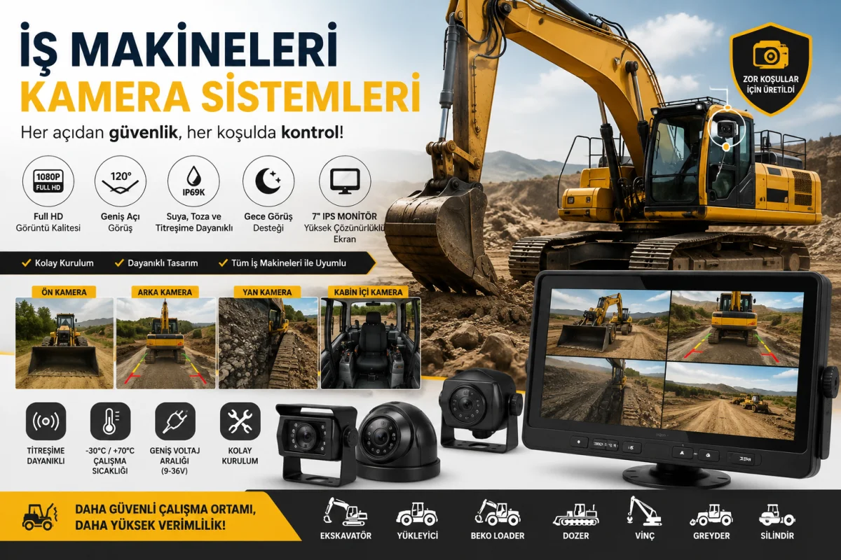 İş Makineleri Kamera Setleri