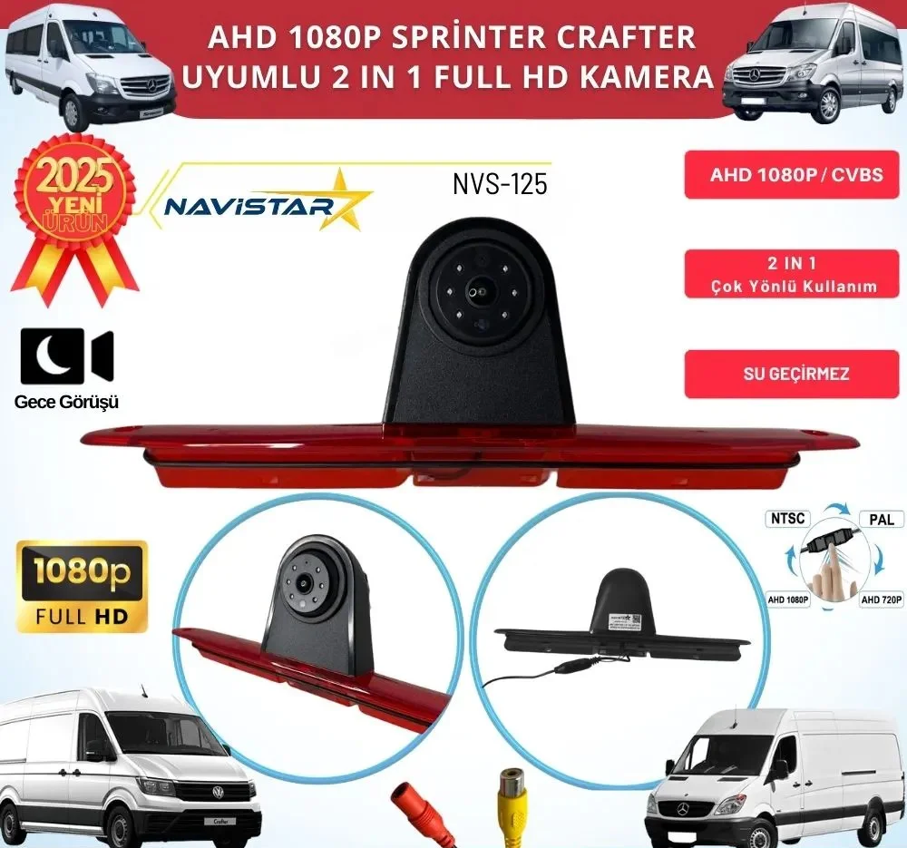 Mercedes Sprinter ve VW Crafter için Profesyonel