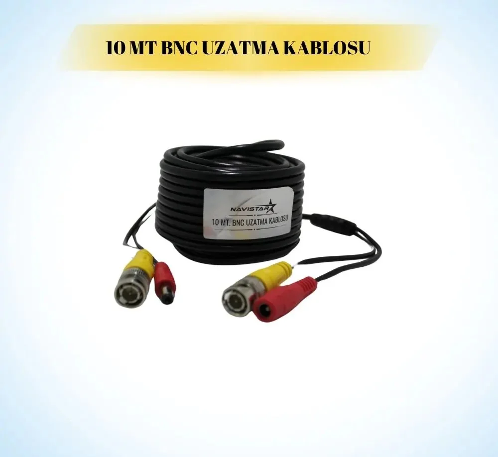 Bnc girişli Kamera Uzatma Kablosu 10 metre