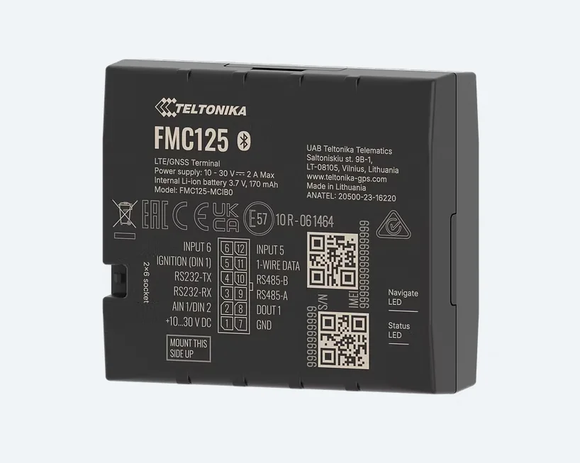 Teltonika FMC125 4G Profesyonel Araç Takip Cihazı
